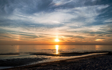 Louisiana Sun Dog over Lake Pontchartrain