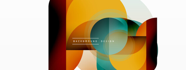 Geometrical minimal wallpaper. Geometric shapes. Vector illustration for wallpaper banner background or landing page