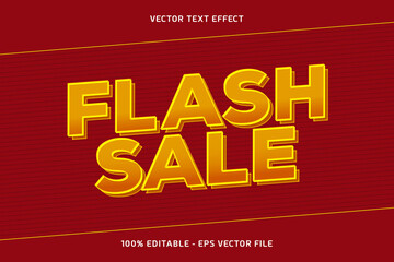Flash Sale Vector Text Effect
