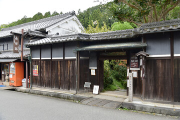 長谷寺　参道の町並み　奈良県桜井市初瀬