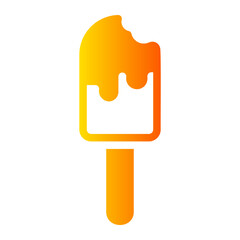 ice cream gradient icon