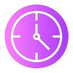 time gradient icon
