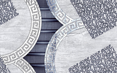 Digital wallpaper background tile design