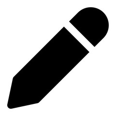 pecil glyph icon