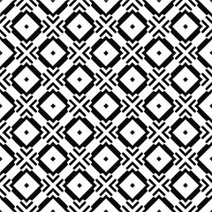 Seamless vector pattern in geometric ornamental style. black and white pattern.Design element for prints, backgrounds, template, web pages and textile pattern. Geometric art.