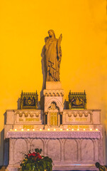 Saint Perpetue Statue Altar Saint Perpetue Church Nimes Gard France
