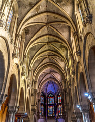 Fototapeta premium Cross Altar Basilica Saint Perpetue Church Nimes Gard France