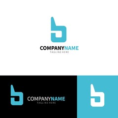 Letter B Logo Design Template