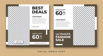 Best deals social media template