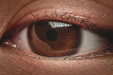 eye of a child, close up shot of an eye