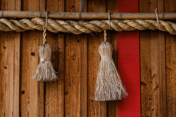 日本の伝統的な宗教的な飾り