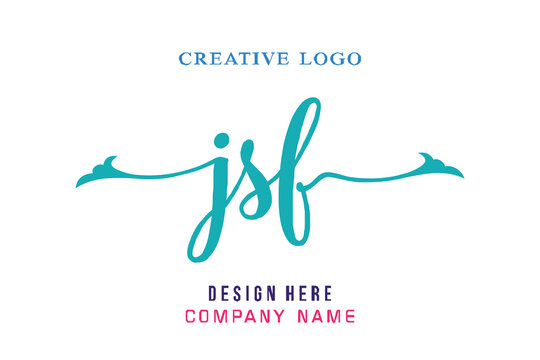 JSF  lettering logo is simple, easy to understand and authoritative