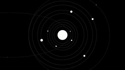 minimalistic solar system © Sascha