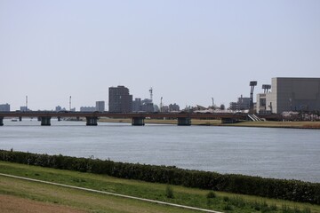 Fototapeta na wymiar 日本の美しい川の風景