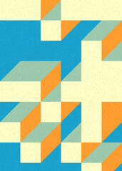 Implementation of Edward Zajec’s “Il Cubo” from 1971. Essentially a Truchet tile set of 8 tiles and rules for placement art illustration