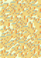 Implementation of Edward Zajec’s “Il Cubo” from 1971. Essentially a Truchet tile set of 8 tiles and rules for placement art illustration