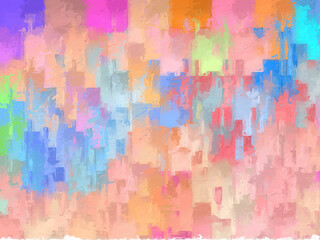 Colorful abstract pattern. The brush stroke graphic abstract. Art nice Color splashes. Background texture wall and have copy space for text.