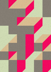 Implementation of Edward Zajec’s “Il Cubo” from 1971. Essentially a Truchet tile set of 8 tiles and rules for placement art illustration