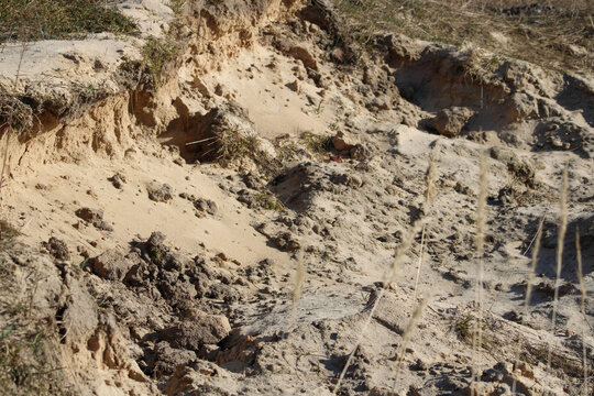 Cave dune in Zhytomyr region, Ukraine	
