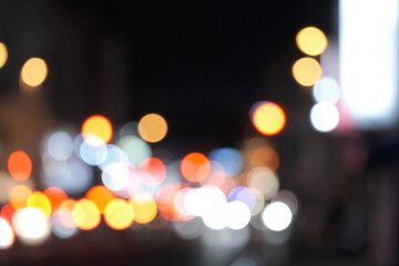 lights in the city
