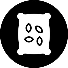 seeds glyph icon