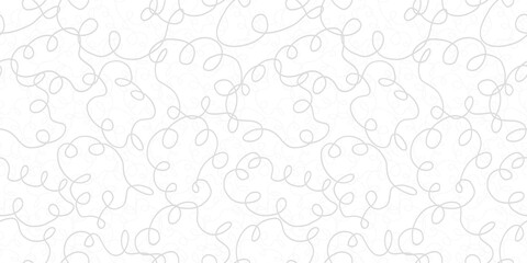 Doodle shapes background. Seamless pattern. Vector. らくがきイラストパターン