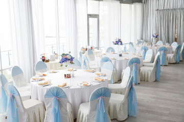 table set for a party