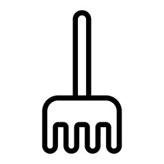 rake line icon