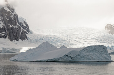Coastline of Antarctica - Global Warming - Ice Formations