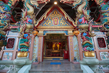 City Pillar Shrine (San Lak Muang), It is a sacred place, and well-respected by the peoples since ancient time. The shrine also houses Mahayana Buddhist