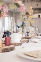 The beautiful Danish Easter table decoration