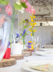 The beautiful Danish Easter table decoration