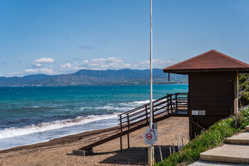 Cyprus - Amazing coastline photographed at sunny summer time