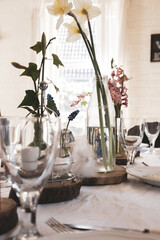The beautiful Danish Easter table decoration