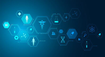 icone, medicina, salute, sanità