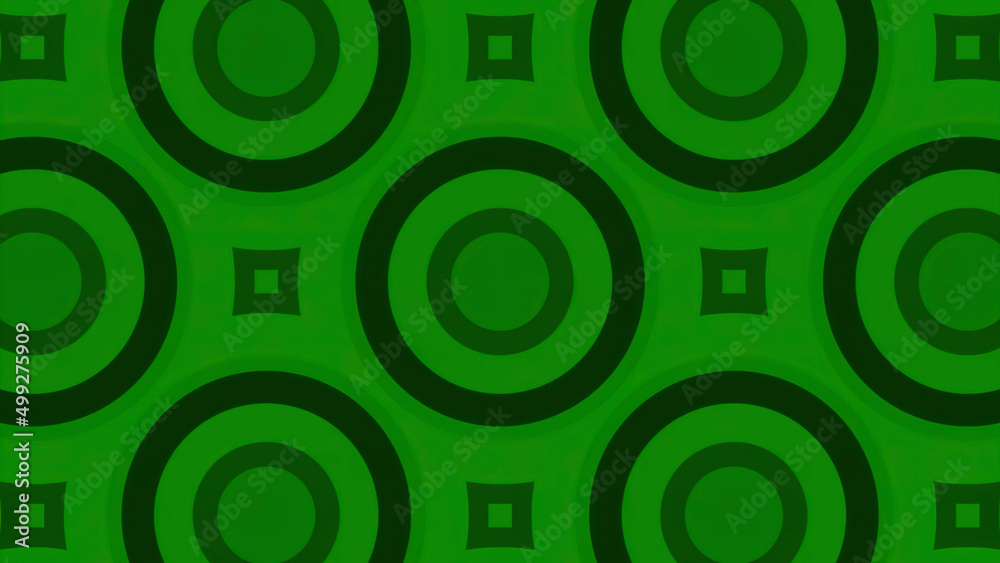 Poster background with moving pattern of circles and squares. design. moving ornament with repeating circle