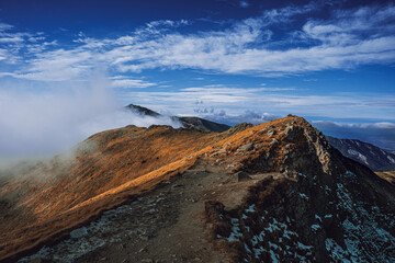 landscape with clouds
