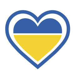 Ukraine SVG, Heart SVG, Ukraine Heart Flag SVG, Stand with Ukraine SVG, Ukrainian Flag SVG, Ukraine cut files SVG, Love Ukraine SVG