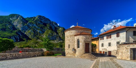 Fototapeta premium Medieval architecture northern Italy