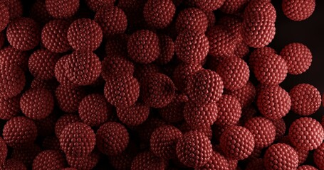 strawberries in the market