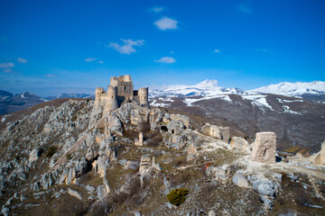 Fototapeta premium Rocca Calascio in Abruzzo Italy