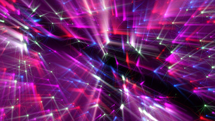 Obraz premium laser ray light neon rays