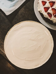 A creamy cheesecake and other desserts