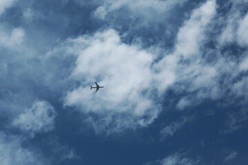 青空と飛行機