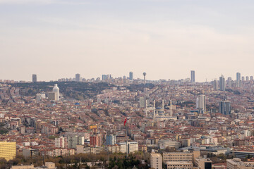 Ankara City View and Buildings in the City
