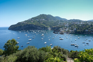 Naklejka premium View from the Castello Aragonese d'Ischia.