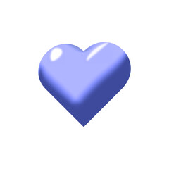 Heart symbol of love, feeling of deep sympathy