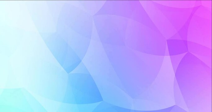 4K looping light pink, blue polygonal video footage. Flowing colorful lights in motion style with gradient. Slideshow for web sites. 4096 x 2160, 30 fps. Codec Photo JPEG.