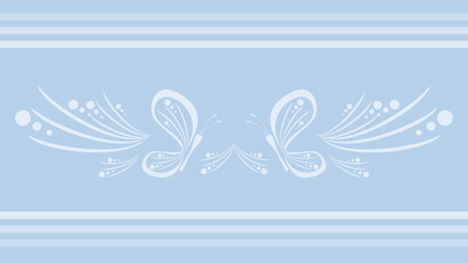 Fototapeta na wymiar tribal butterfly tattoo background vector
