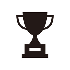 trophy icon vector illustration sign